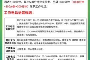 联通小橙卡59元套餐详细介绍办理