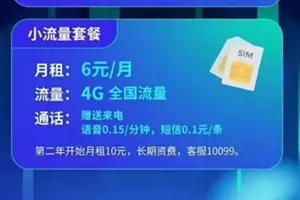 中国广电6元套餐介绍