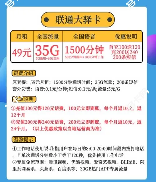 有没有专门打电话的套餐?打电话最便宜的套餐推荐