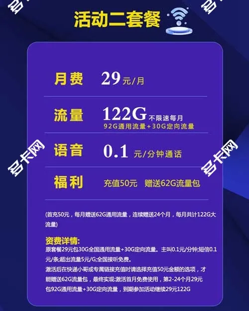 中国广电手机卡办理入口:双百套餐