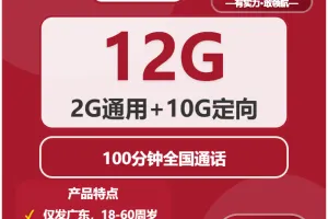 2026年02月上旬广东河源流量卡办理指南：河源移动、联通、电信热门流量卡推荐