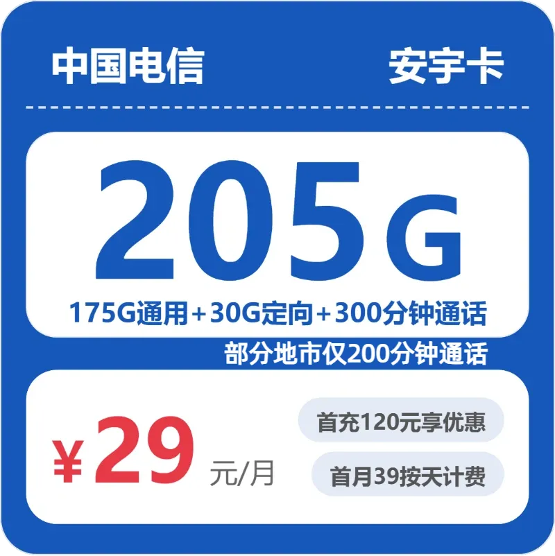 2026年7月上旬浙江宁波大流量套餐推荐:如何选择最适合的宁波大流量电话卡