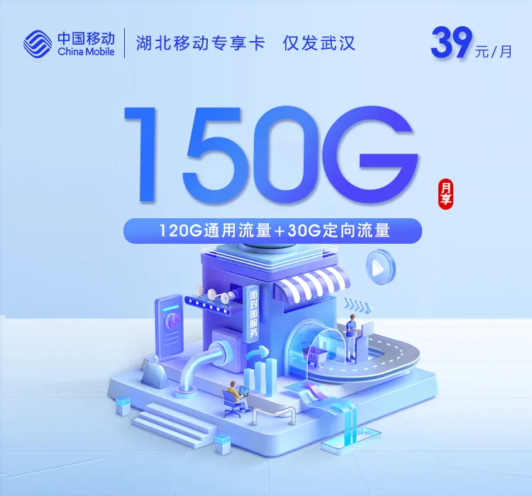 2026年7月下旬湖北联通、电信、移动、广电电话卡办理哪个最划算?